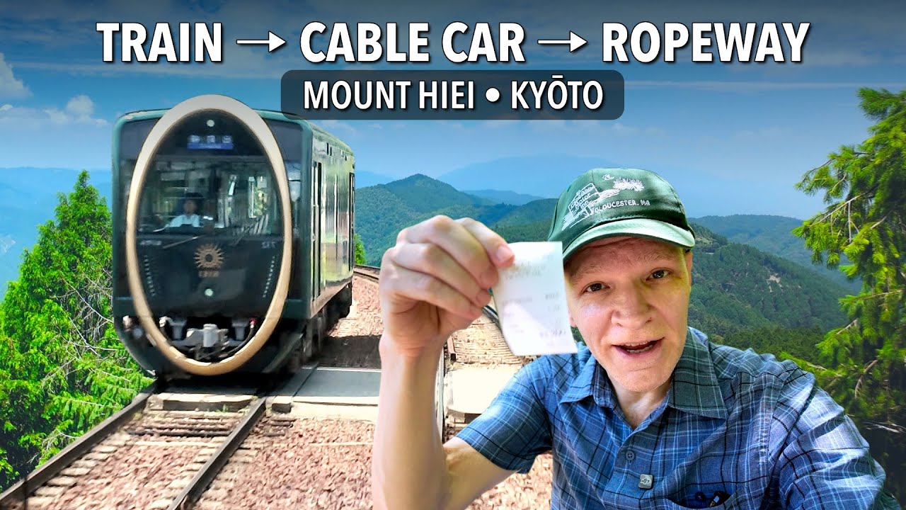 Up Japan's steepest cable car to Kyoto's best view
