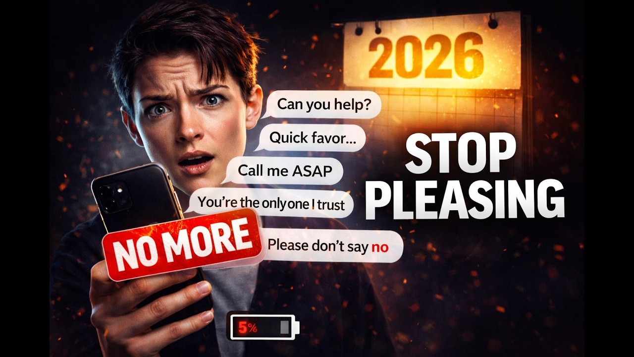 2026 Is the Year You Stop People-Pleasing (Here’s How)