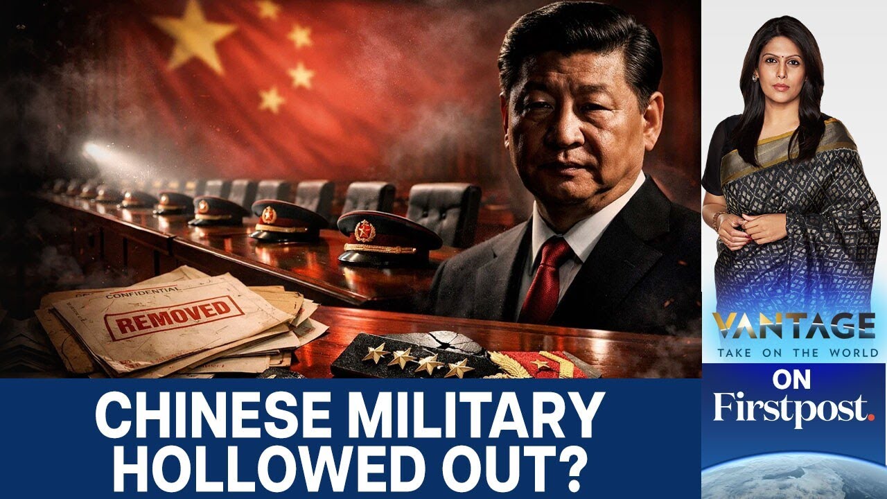 19 Officials Dropped, 100 Officers Purged: What’s Happening in China’s Military? | Vantage | N18G