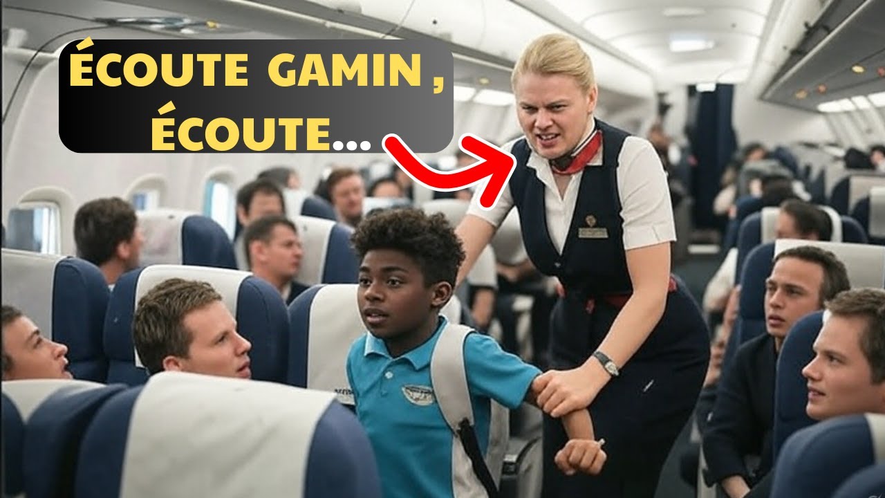 Un Garçon Noir Prié de Céder Son Siège VIP…Un Coup de Fil Plus Tard, Ils Pleurent Tous Leur Emploi !