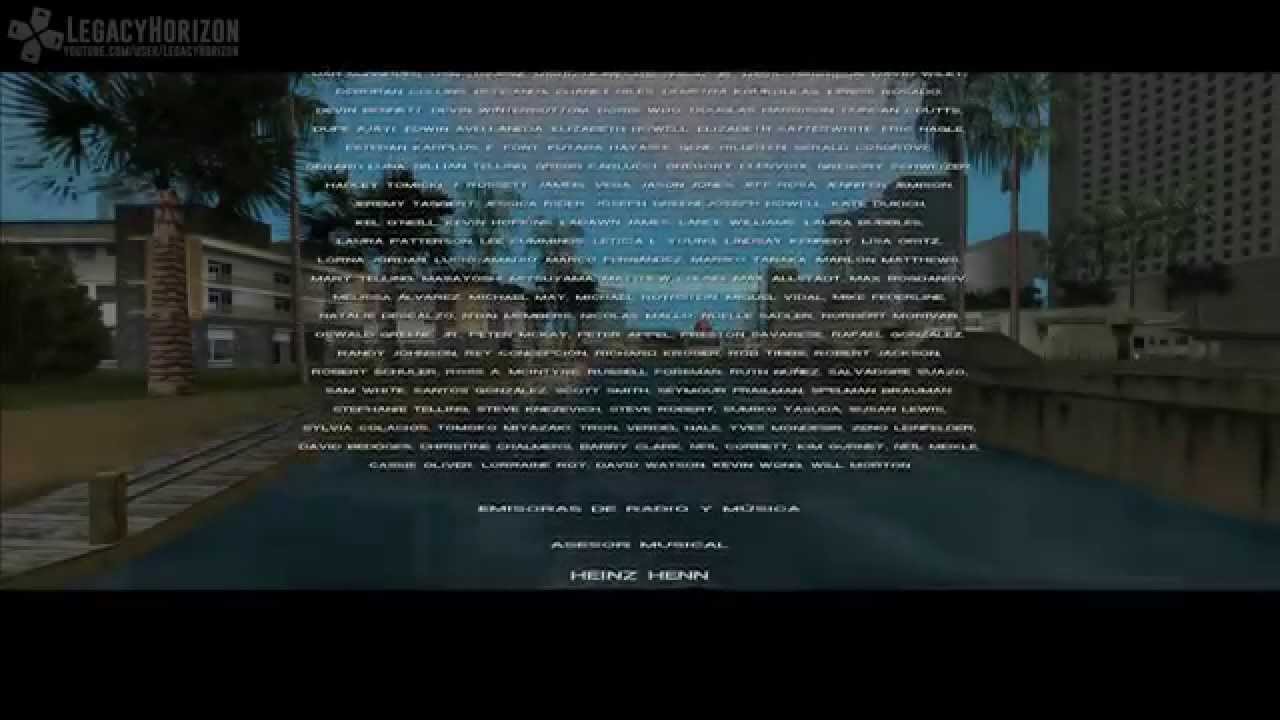 GTA Vice City - Créditos Finales