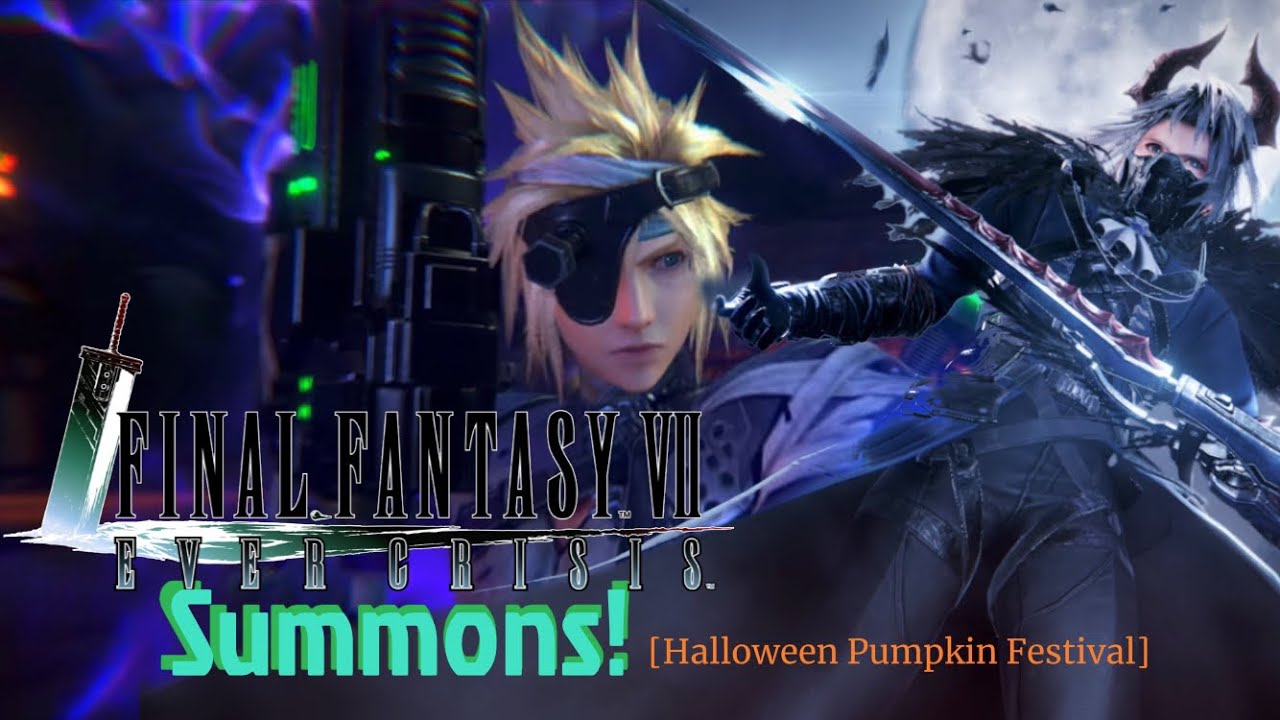 CLOUD & SEPHIROTH Halloween Weapon Draws! FINAL FANTASY 7 : EVER CRISIS