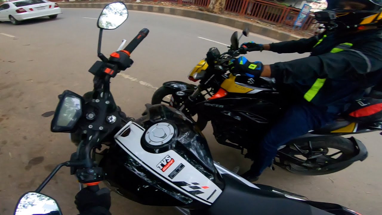 4v মানেই কি সর্বনাশ ??? evening ride with Apache 4v And Gixxer | MSI Vlogs |