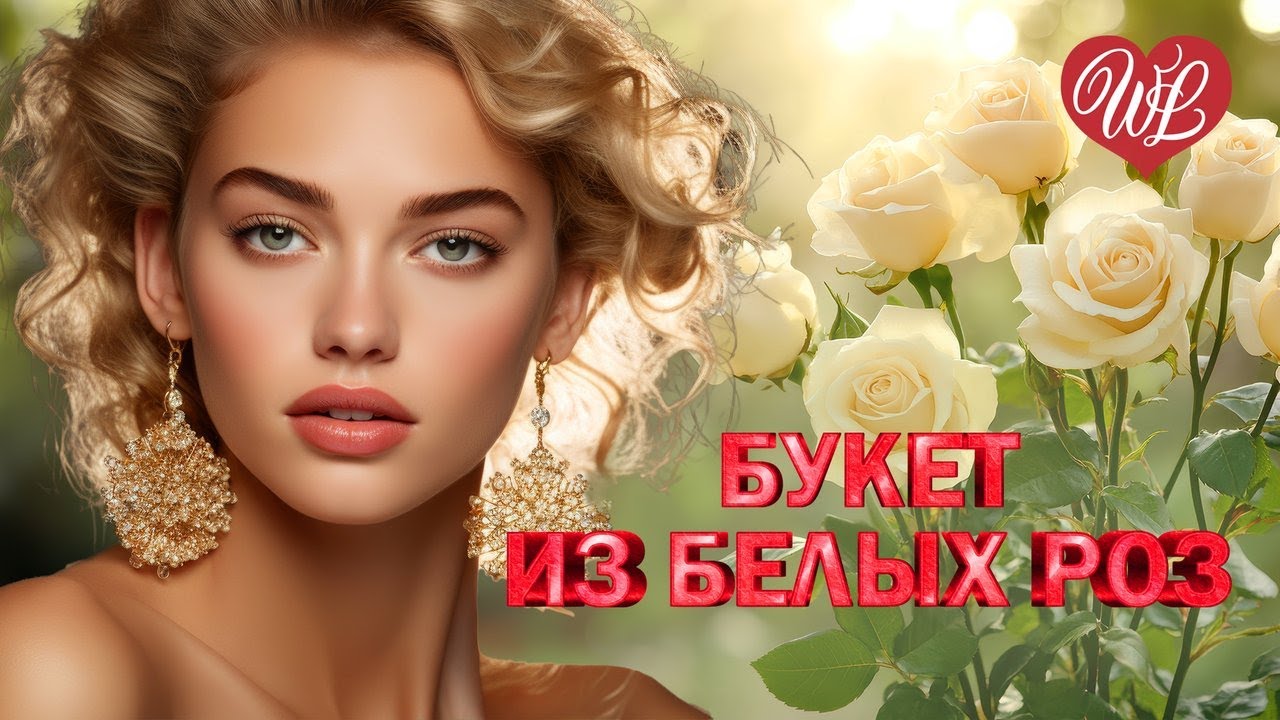 БУКЕТ ИЗ БЕЛЫХ РОЗ ♥ КРАСИВЫЕ ПЕСНИ ПРО ЛЮБОВЬ ♥ МУЗЫКА ЛЮБВИ WLV ♥ LOVE STORY ♥ RUSSISCHE MUSIK ♥