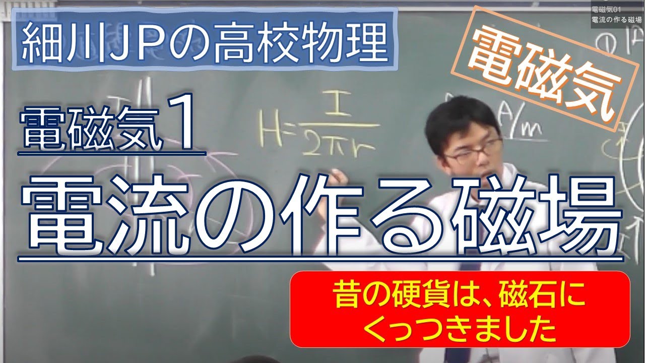 物理 電磁気1 電流の作る磁場