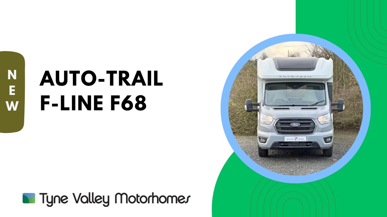 Stunning 2 Berth Motorhome with Rear Lounge | 2025 Auto-Trail F-Line F68
