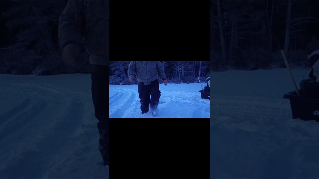 Ice fishing Round pawn Lincoln Maine 