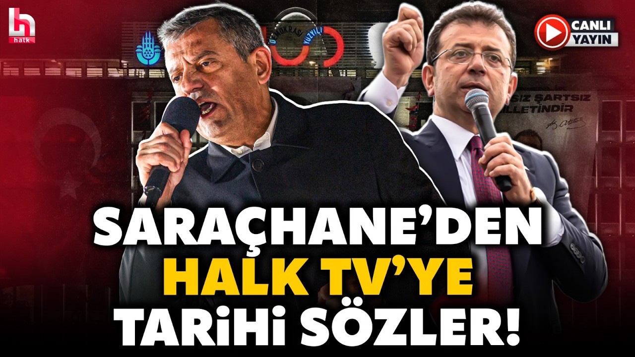 Özel'den Saraçhane'de Halk TV'ye Çarpıcı Açıklamalar! Türkiye Bu Sözleri Konuşacak! (19 Mart 2026)