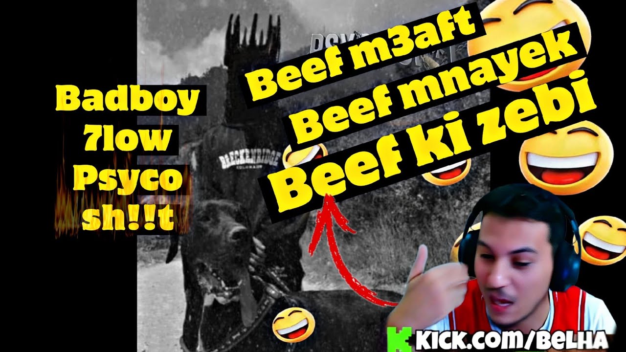  Belha reaction clash BadBoy 7low diss psyco m 🔥😂
