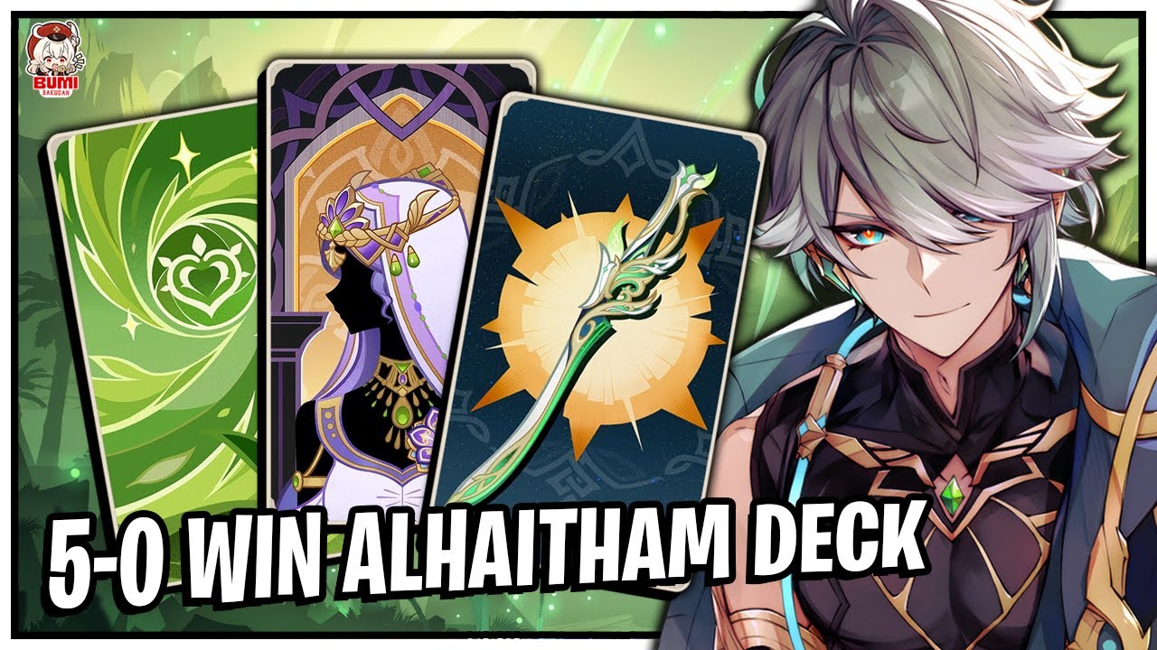 WINNING With NO EFFORT Using Alhaitham Hypercarry | Genshin TCG
