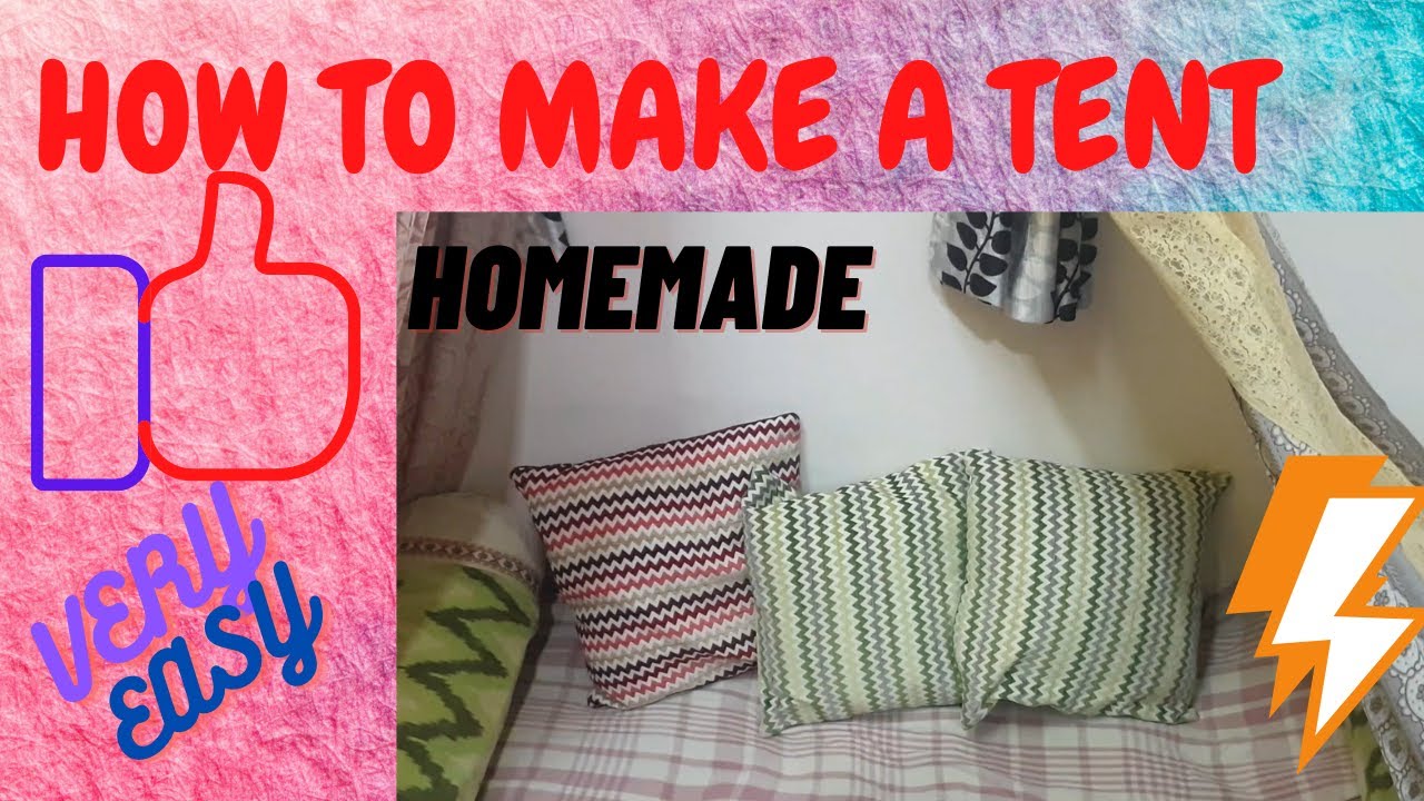 HOW TO MAKE A TENT|| VERY EASY.