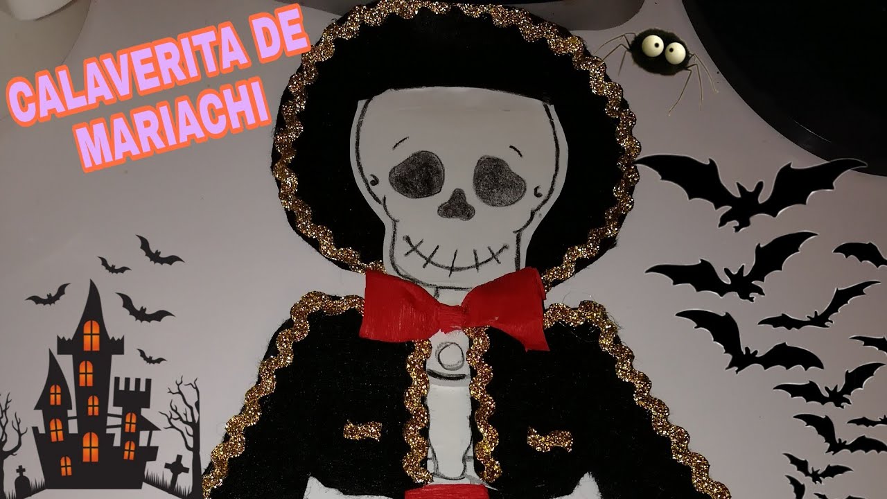 VESTIR CALAVERITA DE MARIACHI O CHARRO!!