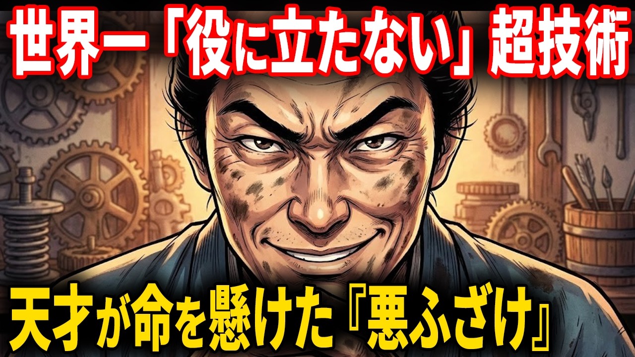 【日本史】世界が「兵器」を作る中、なぜ日本だけが「オモチャ」を作ったのか？ 現代科学も敗北した、江戸の「狂気の発明」【雑学】