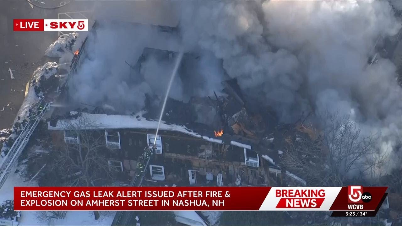 Firefighters injured in NH fire, building explosion