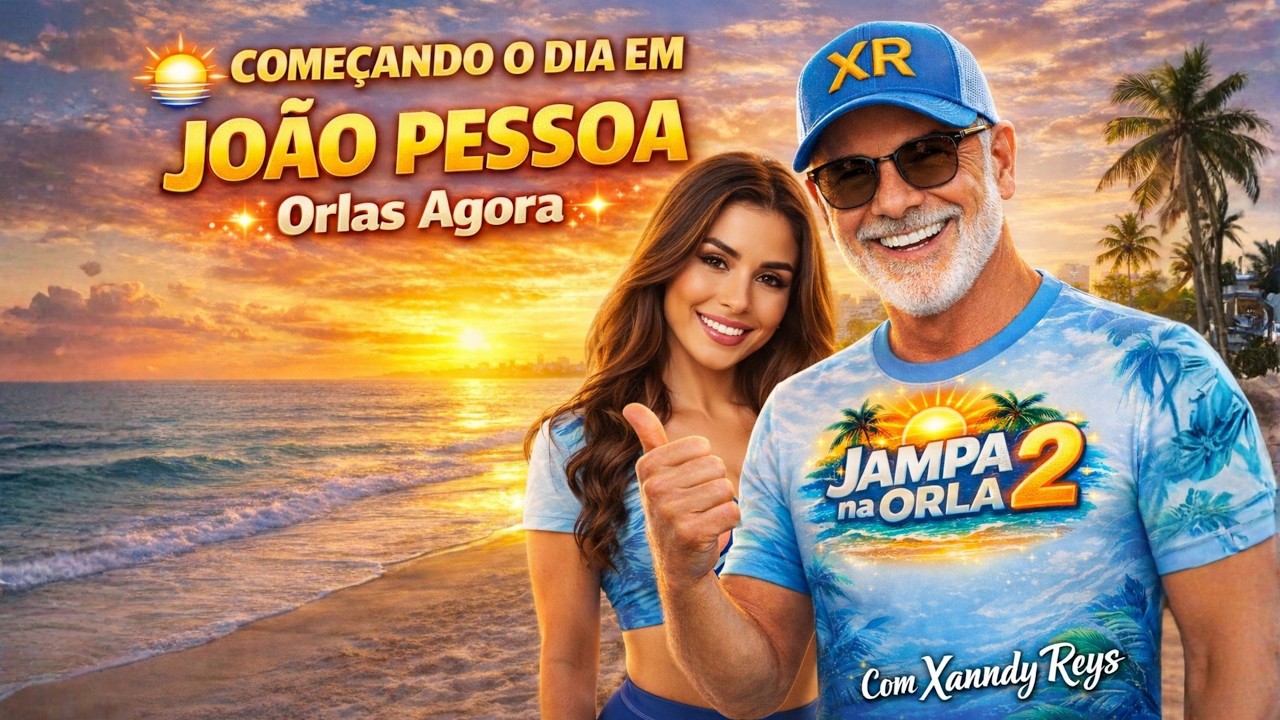 👉 JOÃO PESSOA AO VIVO 🔥 | Veja Como Estão as Orlas Agora 👀🌊 | Brazil Beaches LIVE Right Now