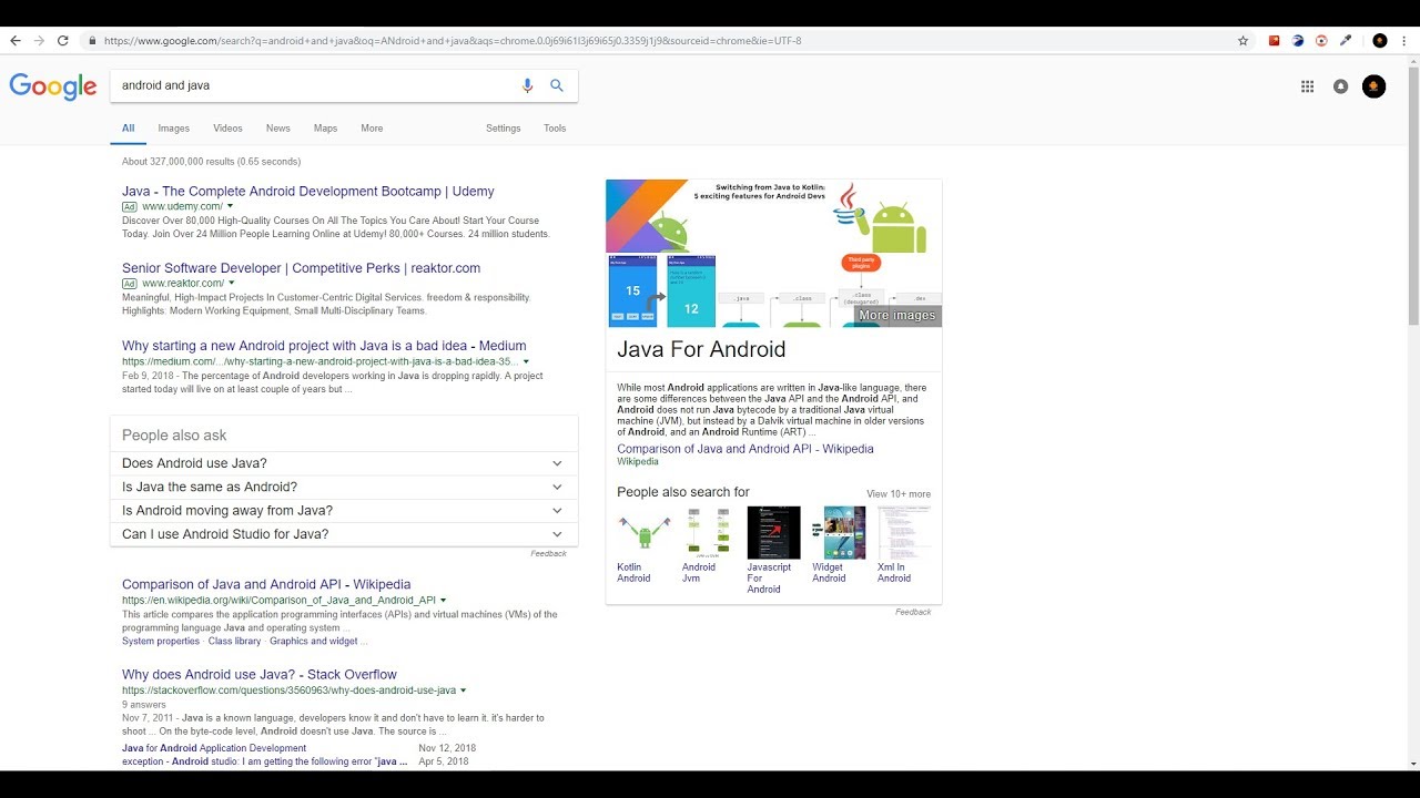 How much java (which topics) must i know before starting to learn android application development.