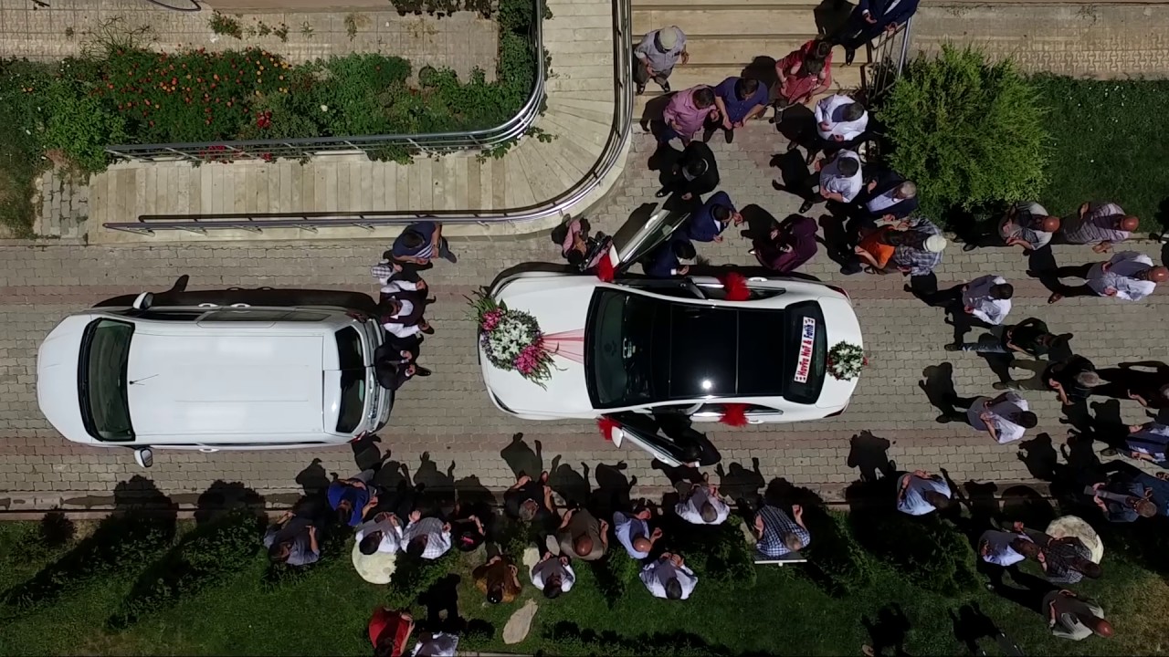 HAVVA&FATİH DÜGÜN KONVOYU HAVADAN DRONE ÇEKİMİ