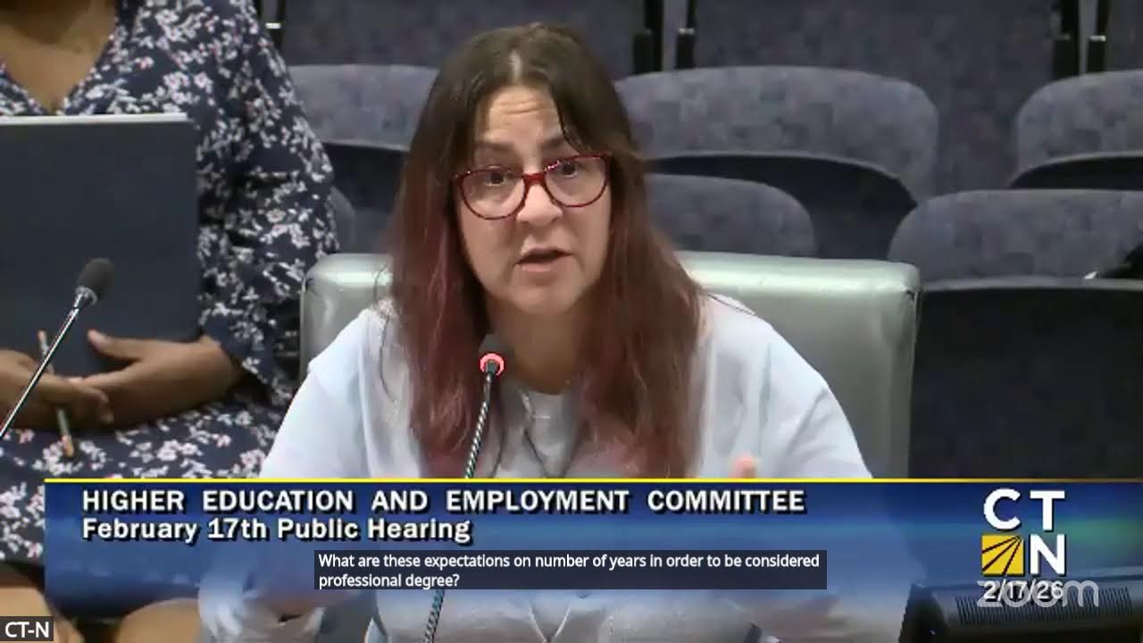 Higher Education Committee Public Hearing