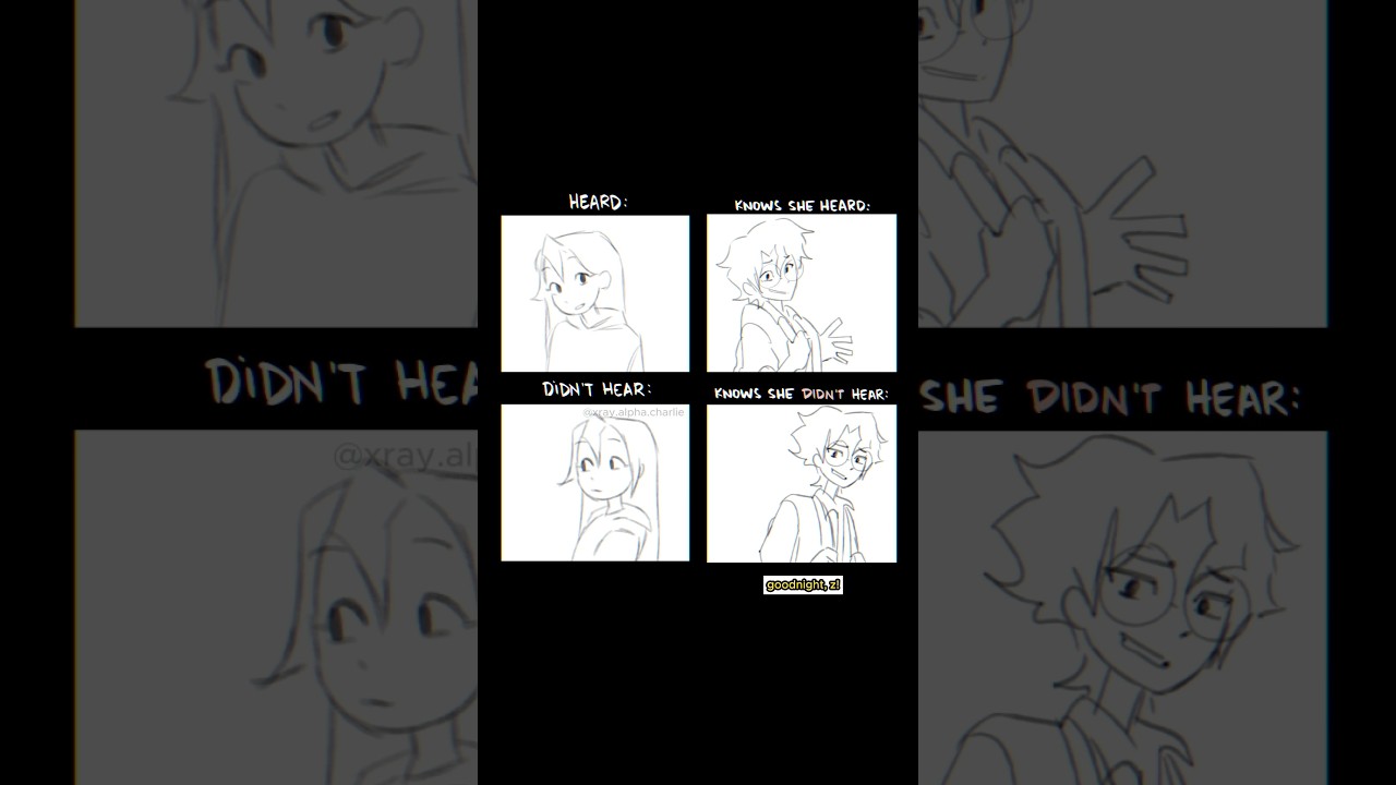 ash and z acting practice 💕 | #originalcharacters #animation