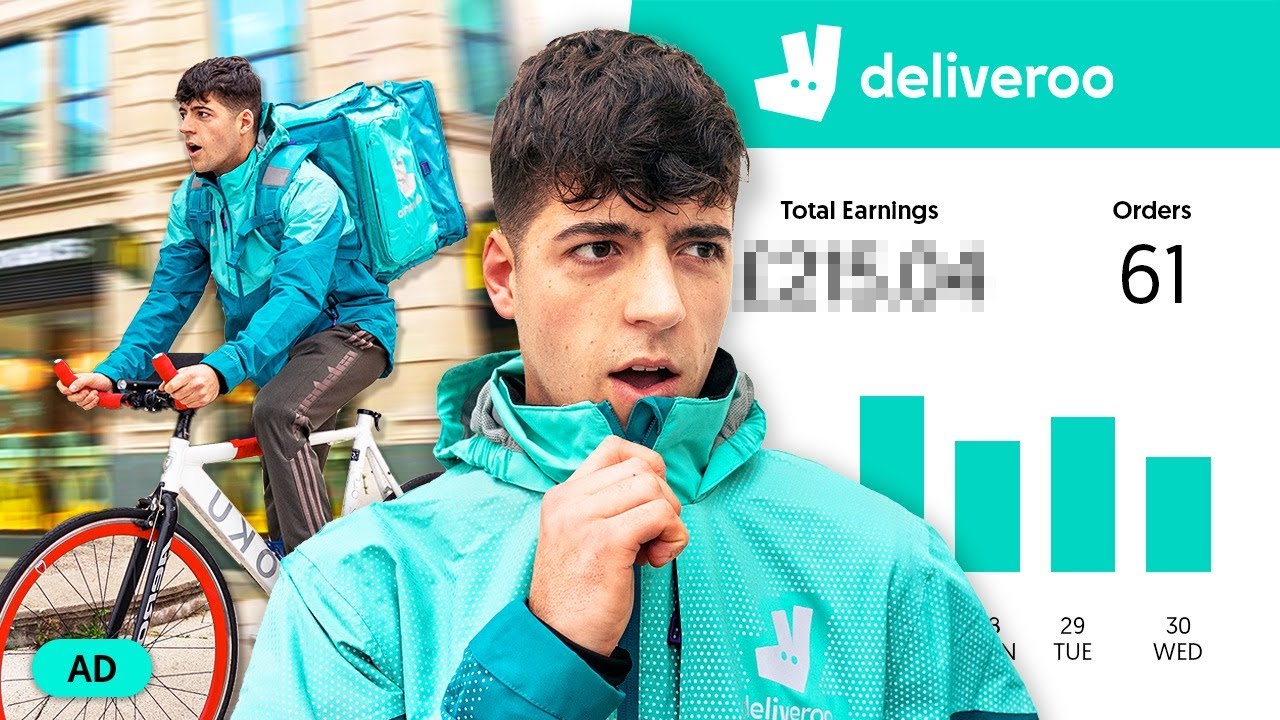 Я проработал 12 ЧАСОВ в Deliveroo и заработал ____ фунтов стерлингов