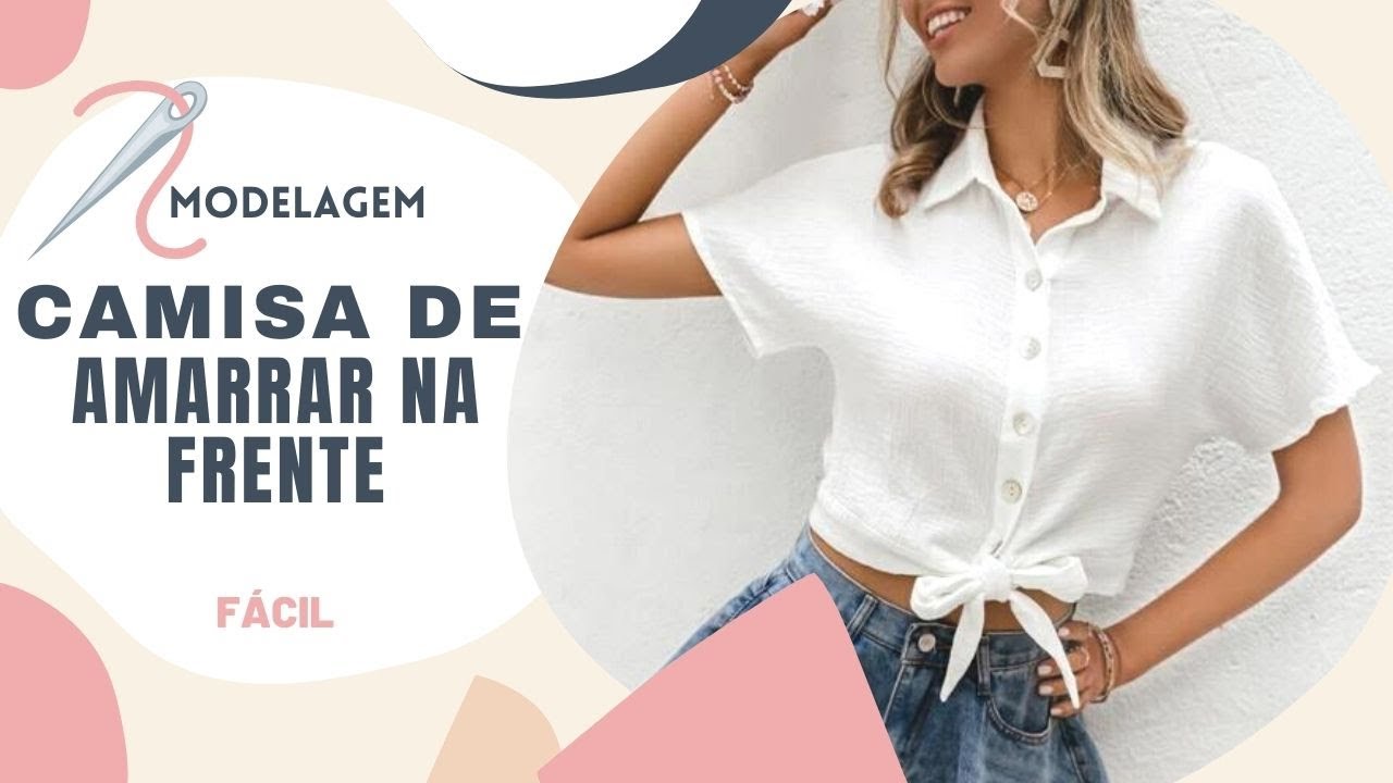 PASSO A PASSO MODELAGEM DE CAMISA FEMININA COM MANGA JAPONESA COM AMARRAÇÃO I Molde base MCO grátis