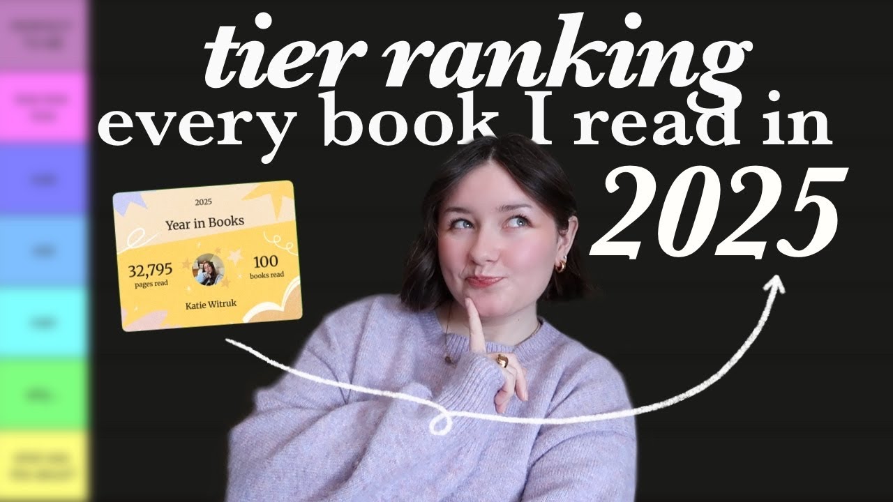Рейтинг *всех* книг, которые я прочитаю в 2025 году 🗓️📚 Итоги чтения 2025 года