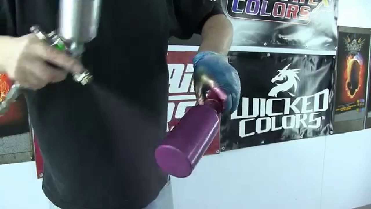 How to spray Auto Air colors over Autoborne sealers part 12