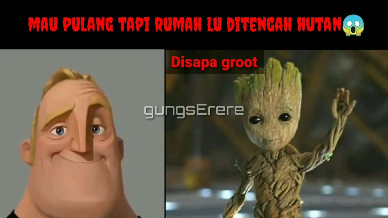 Mau pulang tapi rumah lu ditengah hutan🌳😱 || Mr Incredible Becoming Uncanny
