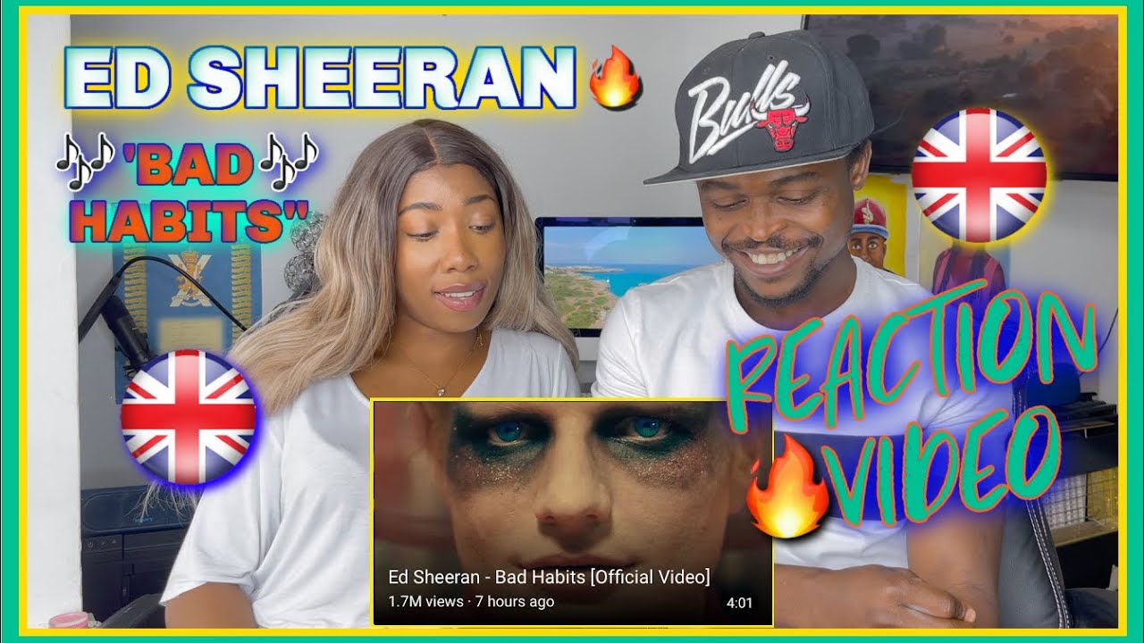 Ed Sheeran - Bad Habits [Official Video] | REACTION VIDEO @Task_Tv