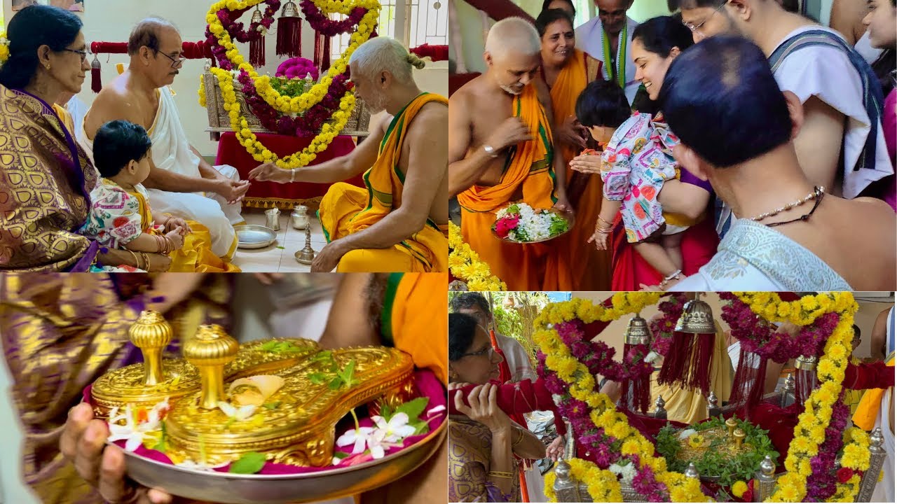 The Purest Gift We Could Receive on Our Baby’s First Birthday | Guru Paduka pooja at Our Home 🙏🏻