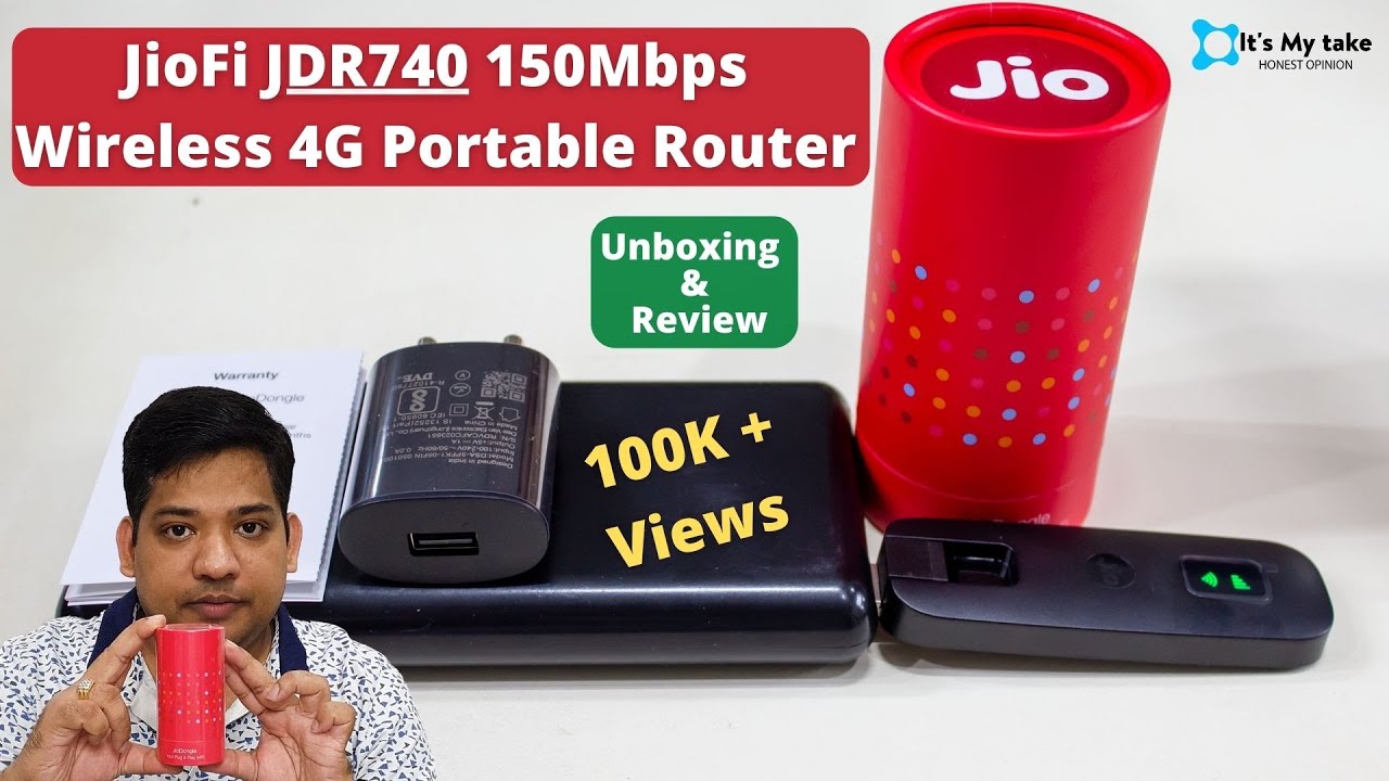 NEW Jio Fi JDR740 150Mbps Wireless 4G Router | Dongle | Unboxing & Review | Best for mobile internet