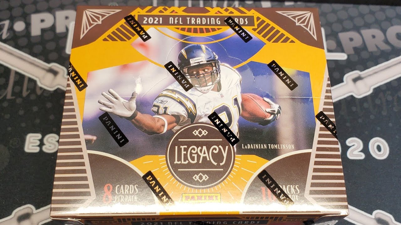 2021 Legacy Football Hobby Box Opening. 2 Autos + 2 Mini Cards per Box!