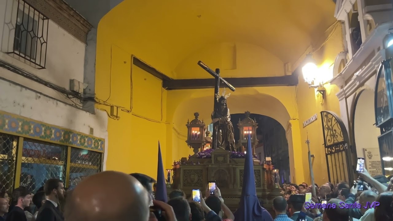 4K Santísimo Cristo de la Corona en el Postigo. Semana Santa Sevilla 2023