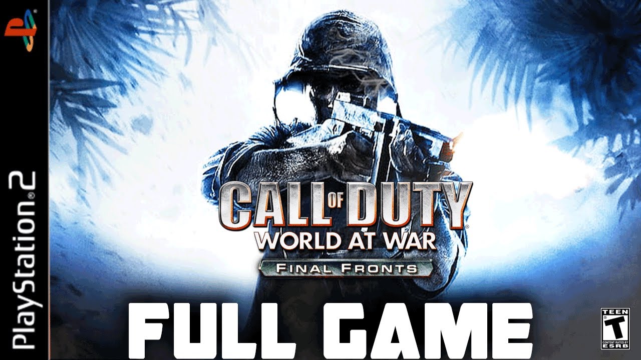 Call of Duty World at war Final Fronts - Full PS2 Gameplay Walkthrough | FULL GAME (PS2 Longplay)