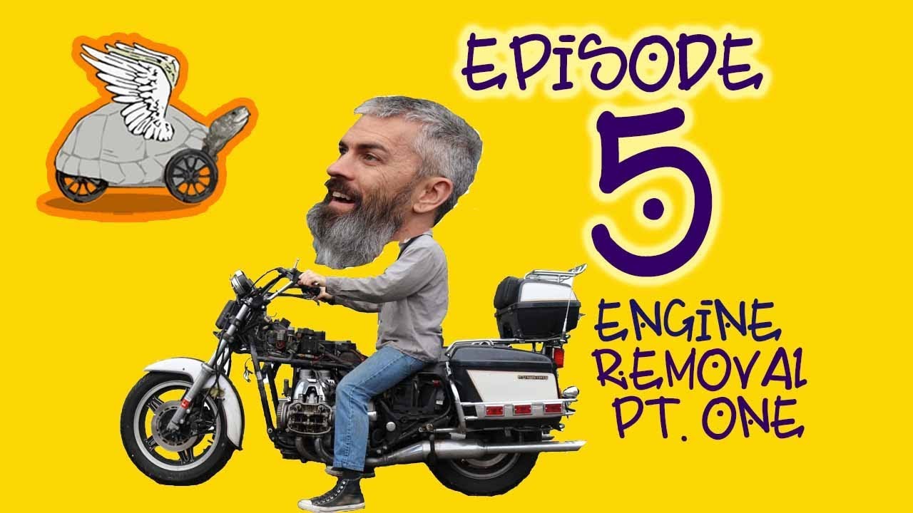 Honda Goldwing Bobber Build | E5 - Engine Removal Part One