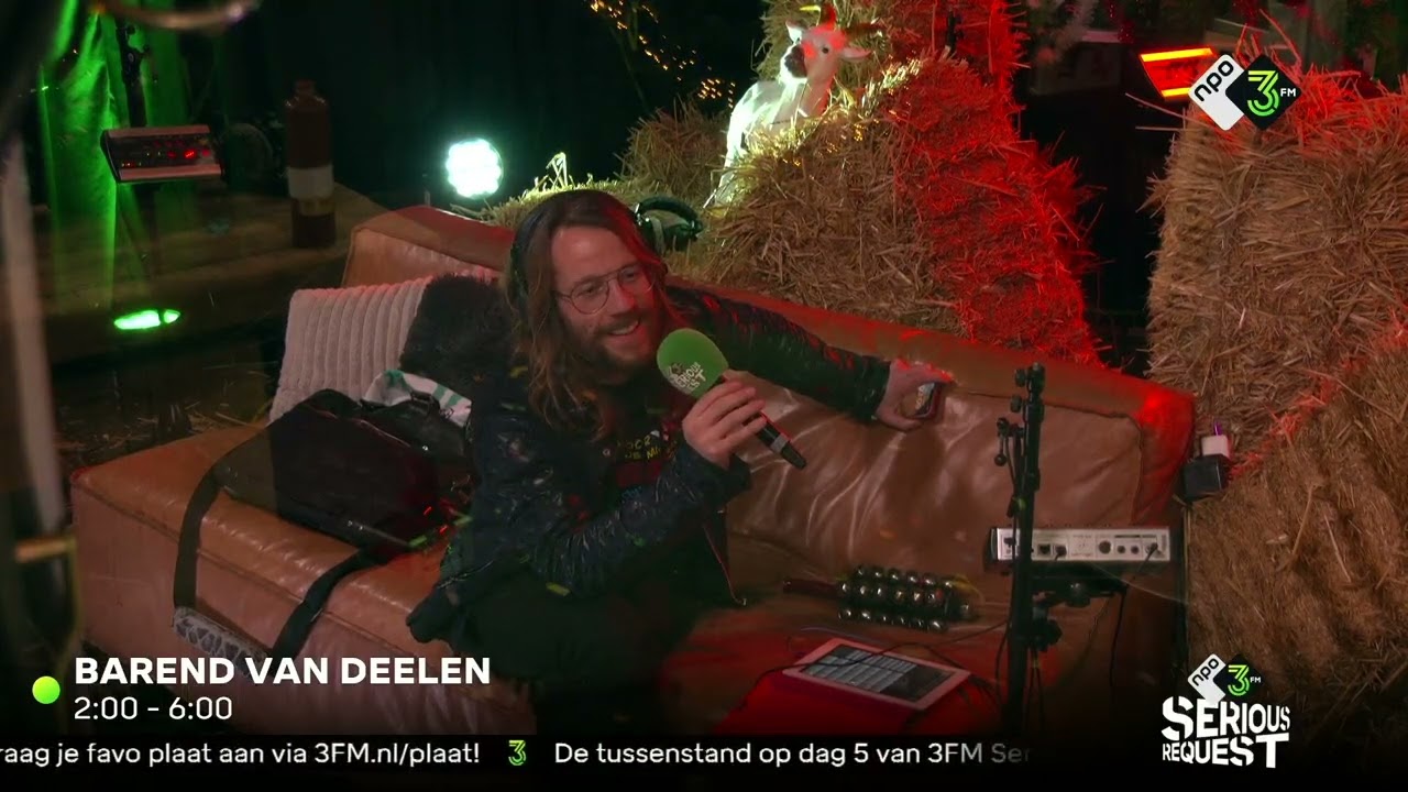 [3FM Serious Request] Collega's Midland FM en DJ-carrière Barend 23-12-2022