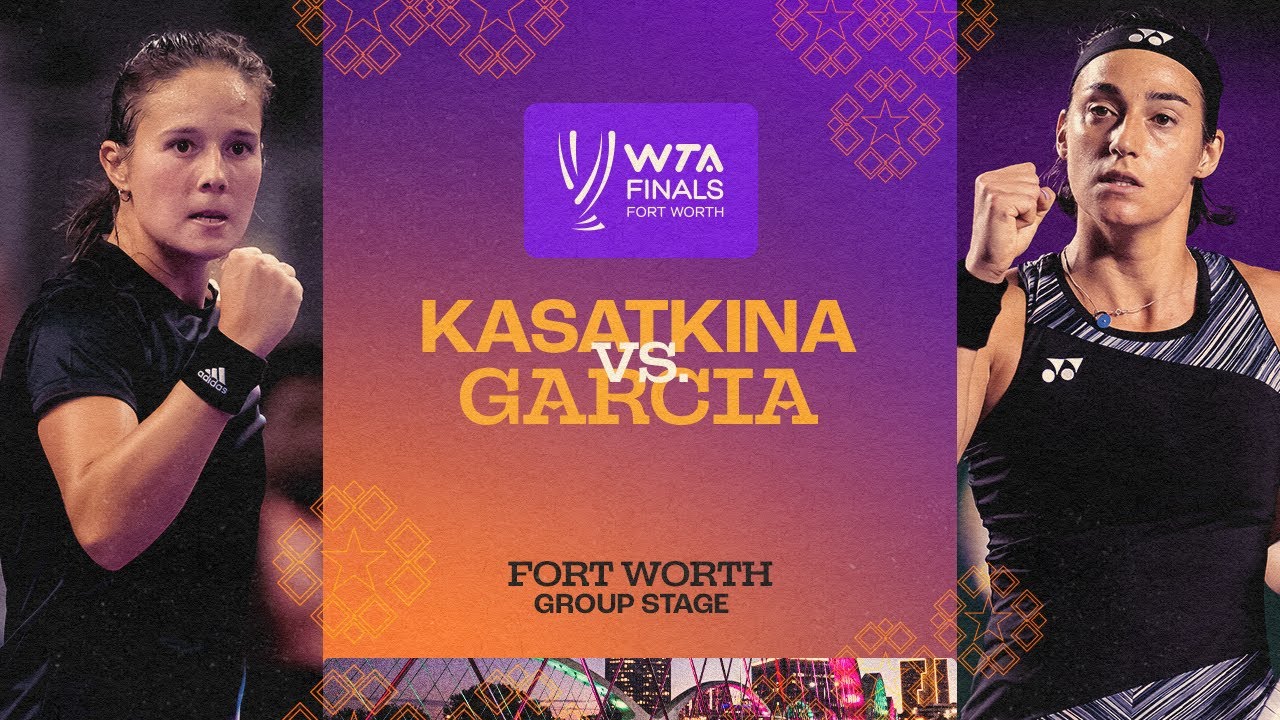 Daria Kasatkina vs. Caroline Garcia | 2022 WTA Finals Group Stage | Match Highlights