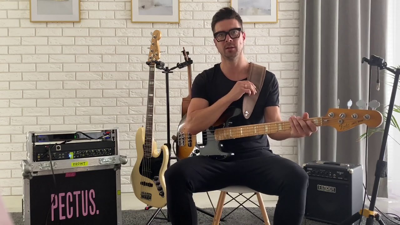 Gitara basowa Lekcja nr 1 - Mateusz Szczepanik (PECTUS)
