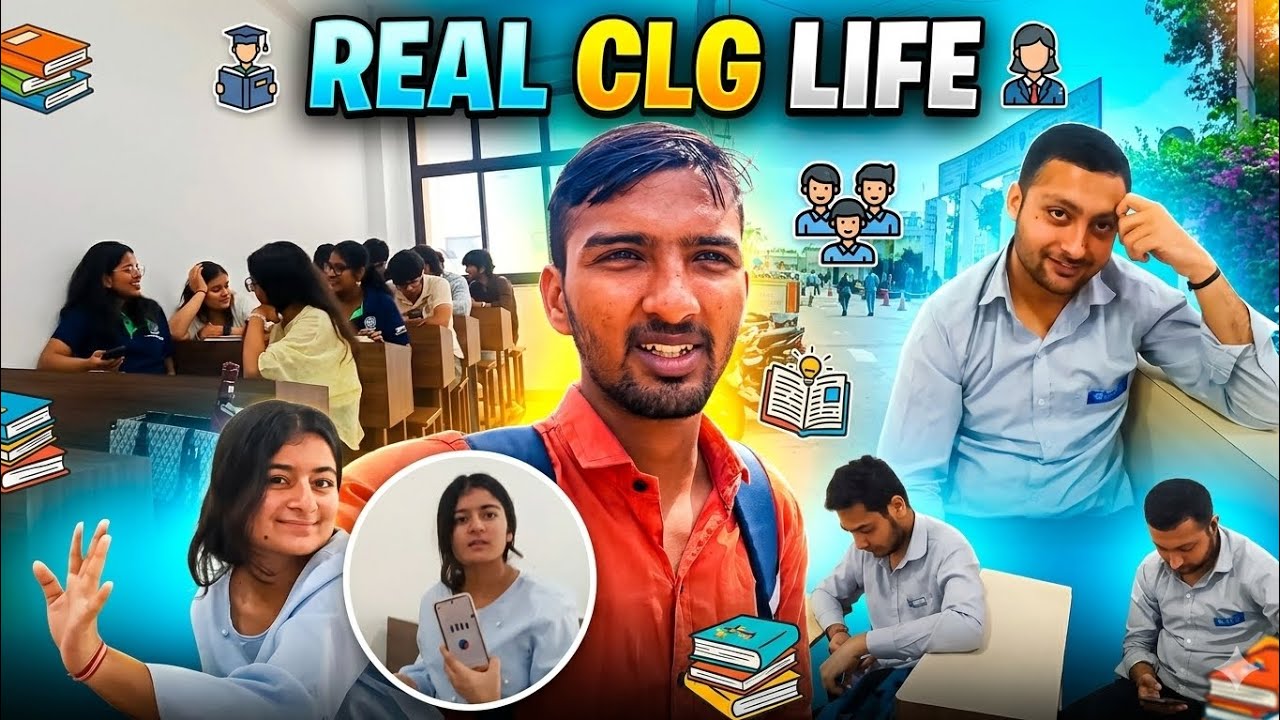 College Ka Real Day 😅 | Friends Masti, Lab Bakwas & Poster Work