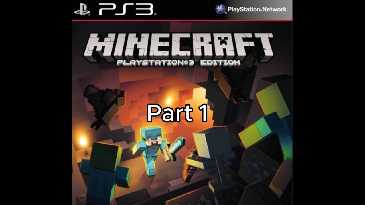 Прохождение minecraft playstation 3 edition (часть 1)