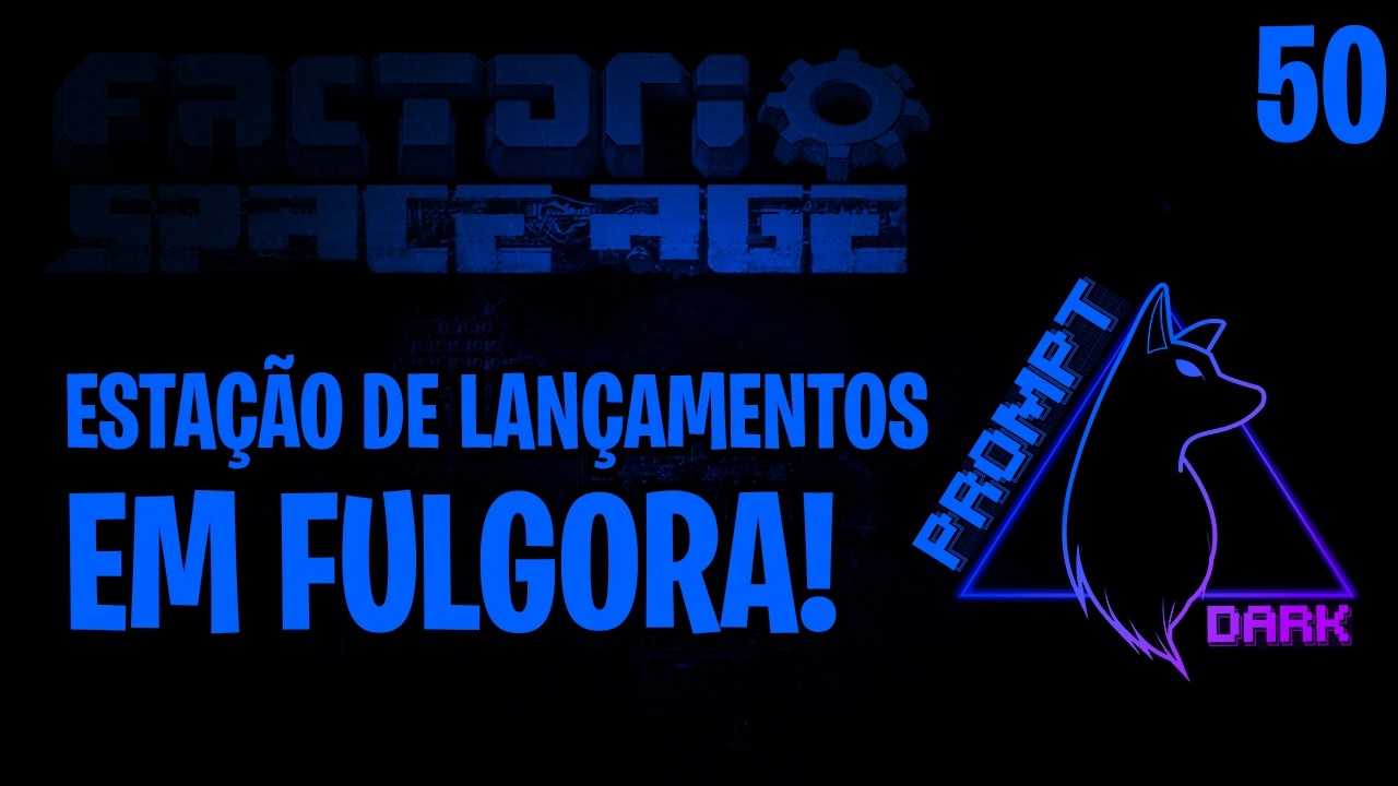 FIZEMOS A PLATAFORMA DE LANÇAMENTOS EM FULGORA! - Factorio Space Age