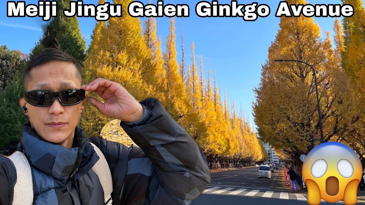 Meiji Jingu Gaien Ginkgo Avenue || But I Am Late ⏰ 🥹 || Daily vlog Nepali in japan 🇯🇵 