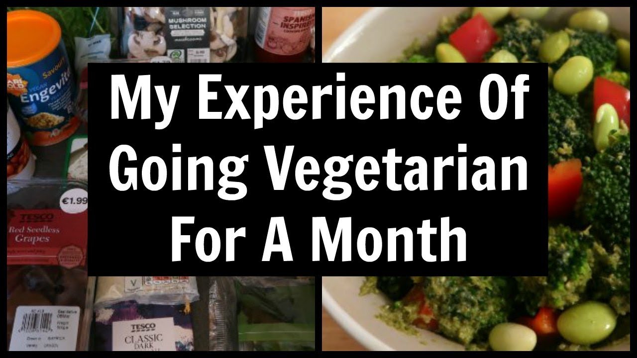My Experience Of Going Vegetarian For A Month