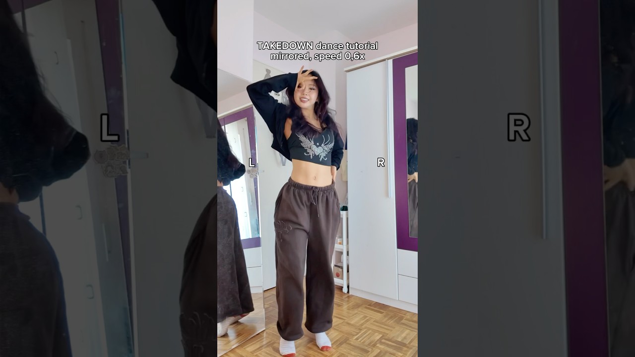 &sbquo;TAKEDOWN&lsquo; dance tutorial (#kpopdemonhunters ) #kpop #takedown #twice #chaeryeong #jihyo #huntrix