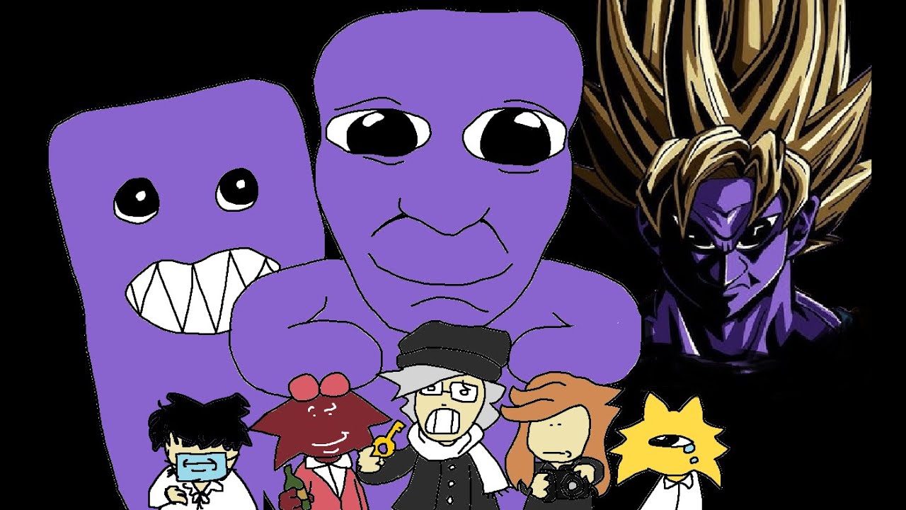 a very windy trappuween (Ao Oni blueberry onsen)