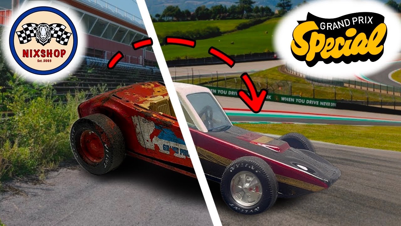 1970s Nylint Grand Prix Special Restoration + Crazy-Custom Powdercoat Livery!