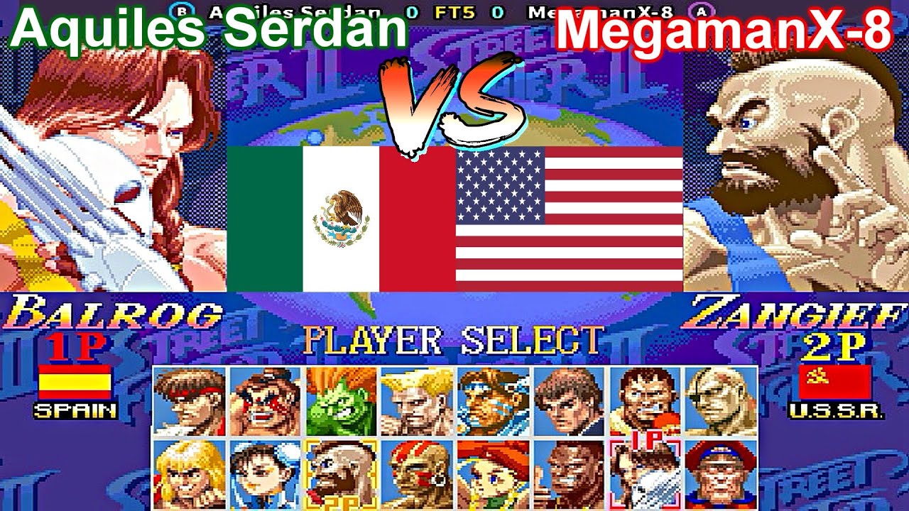 Super Street Fighter II X: Grand Master Challenge - Aquiles Serdan vs MegamanX-8 FT5