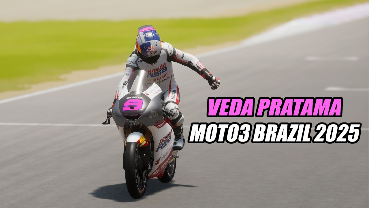 MotoGP 2026 | GOKIL,.VEDA RAIH KEMENANGAN PRATAMA DI MOTO3❓MURID MARQUEZ KALAH TELAK😱 🏁❗#BrazilianGP