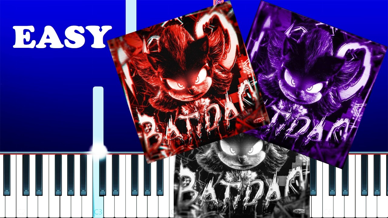 NO BATID&Atilde;O (3 Versions) &middot; ZXKAI &middot; slxughter (EASY Beginner Piano Tutorial)