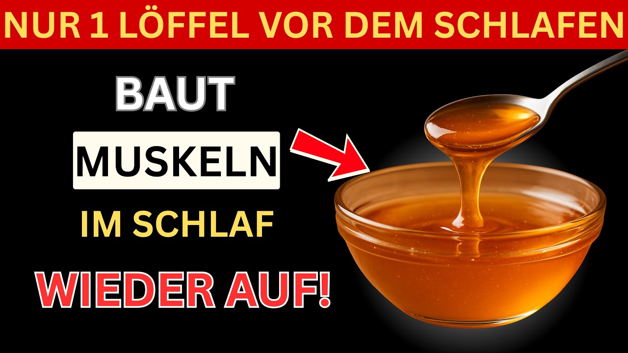 SENIOREN: Essen Sie DAS vor dem Schlafengehen oder Ihre Muskeln schrumpfen | für Senioren